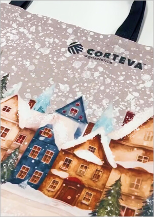 Новогодние шопперы для подарков