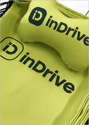 Сумка-мешок и подушка-подголовник для авто